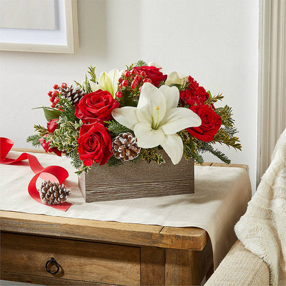 Snowy Wonderland Bouquet –  Backroads Florist, Blairsville GA
