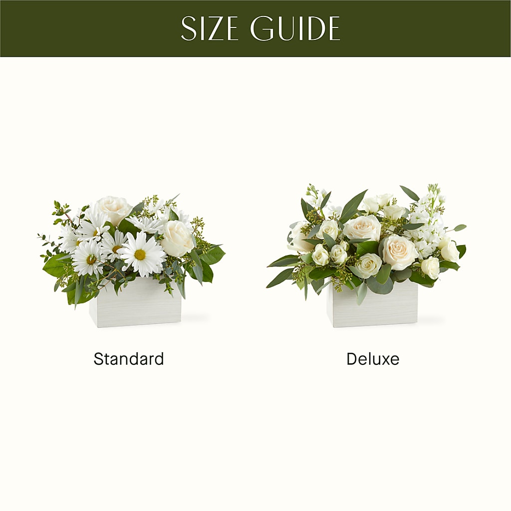Fresh Linen Box Bouquet –  Backroads Florist, Blairsville GA