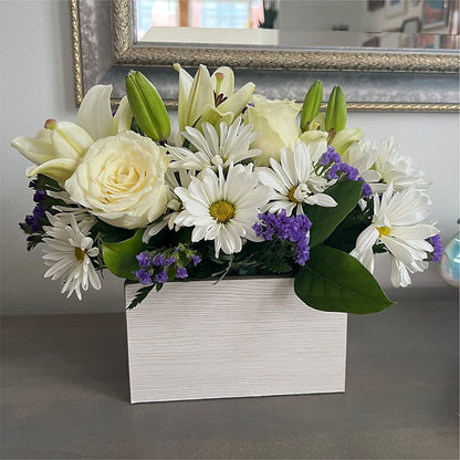 Beyond Blue Box Bouquet –  Backroads Florist, Blairsville GA