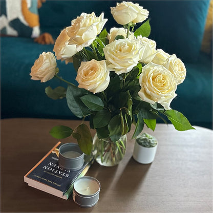 Long Stem Yellow Rose Bouquet –  Backroads Florist, Blairsville GA