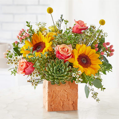 Sunflower Season Bouquet –  Backroads Florist, Blairsville GA