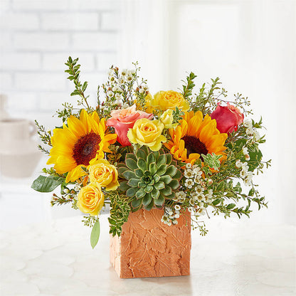 Sunflower Season Bouquet –  Backroads Florist, Blairsville GA