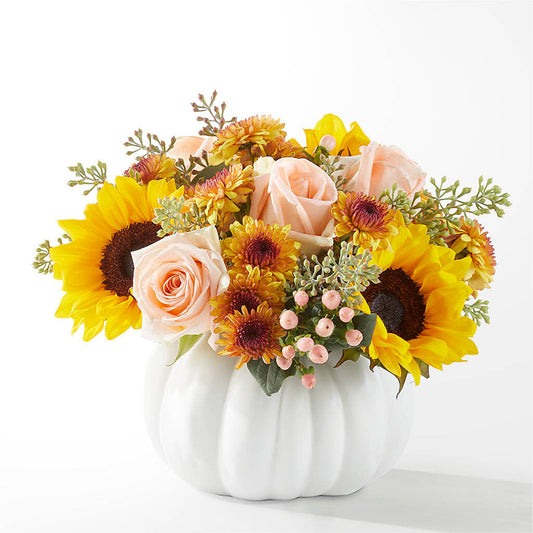 Pumpkin to Talk About Bouquet –  Backroads Florist, Blairsville GA