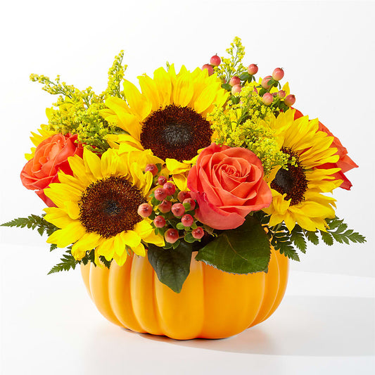 Pick of the Patch Pumpkin Bouquet –  Backroads Florist, Blairsville GA