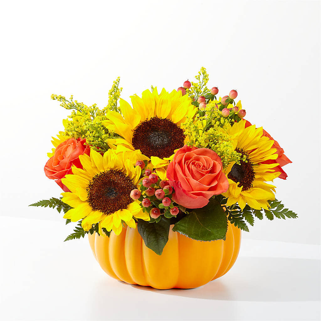 Pick of the Patch Pumpkin Bouquet –  Backroads Florist, Blairsville GA