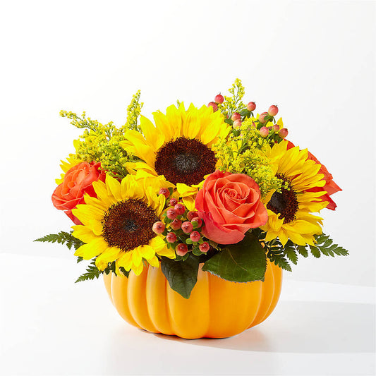 Pick of the Patch Pumpkin Bouquet –  Backroads Florist, Blairsville GA