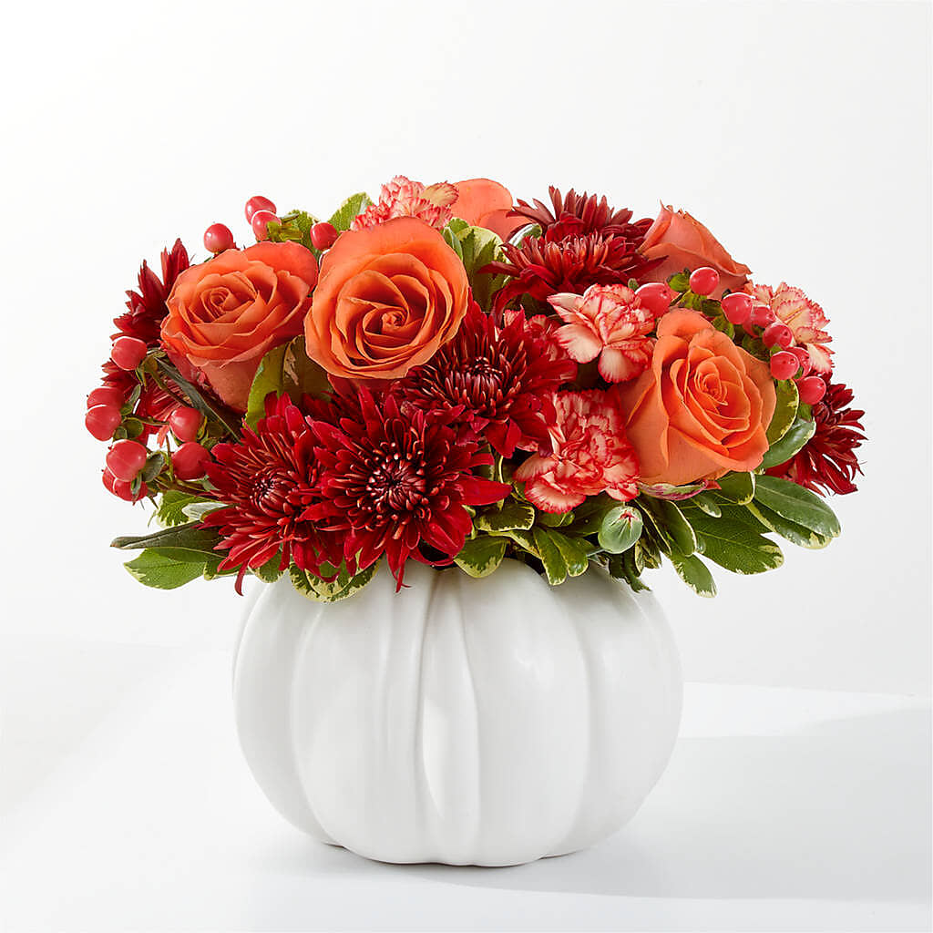Autumn Air Pumpkin Bouquet –  Backroads Florist, Blairsville GA