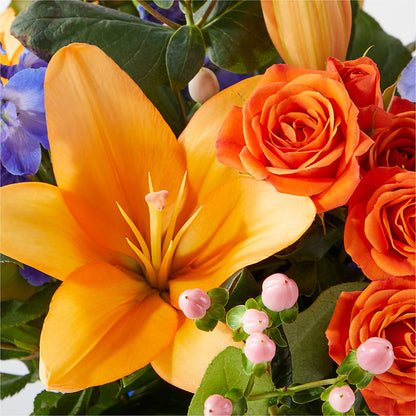 Radiant Citrus Bouquet –  Backroads Florist, Blairsville GA