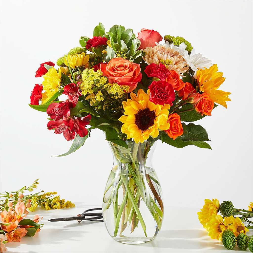 Fall Delight – A Florist Original –  Backroads Florist, Blairsville GA