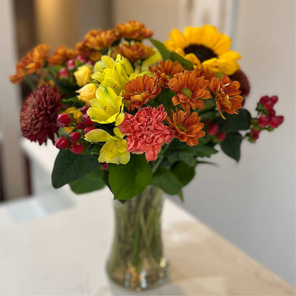 Fall Delight – A Florist Original –  Backroads Florist, Blairsville GA