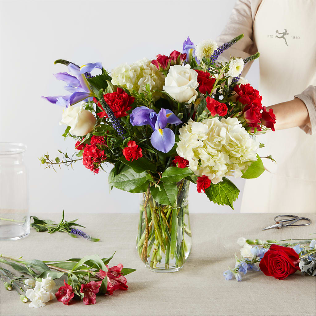 Star Spangled - A Florist Original –  Backroads Florist, Blairsville GA