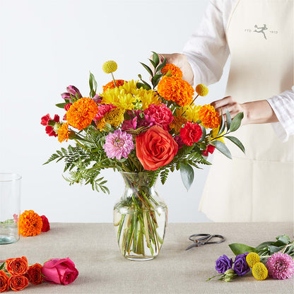 Feast of Color – A Florist Original –  Backroads Florist, Blairsville GA