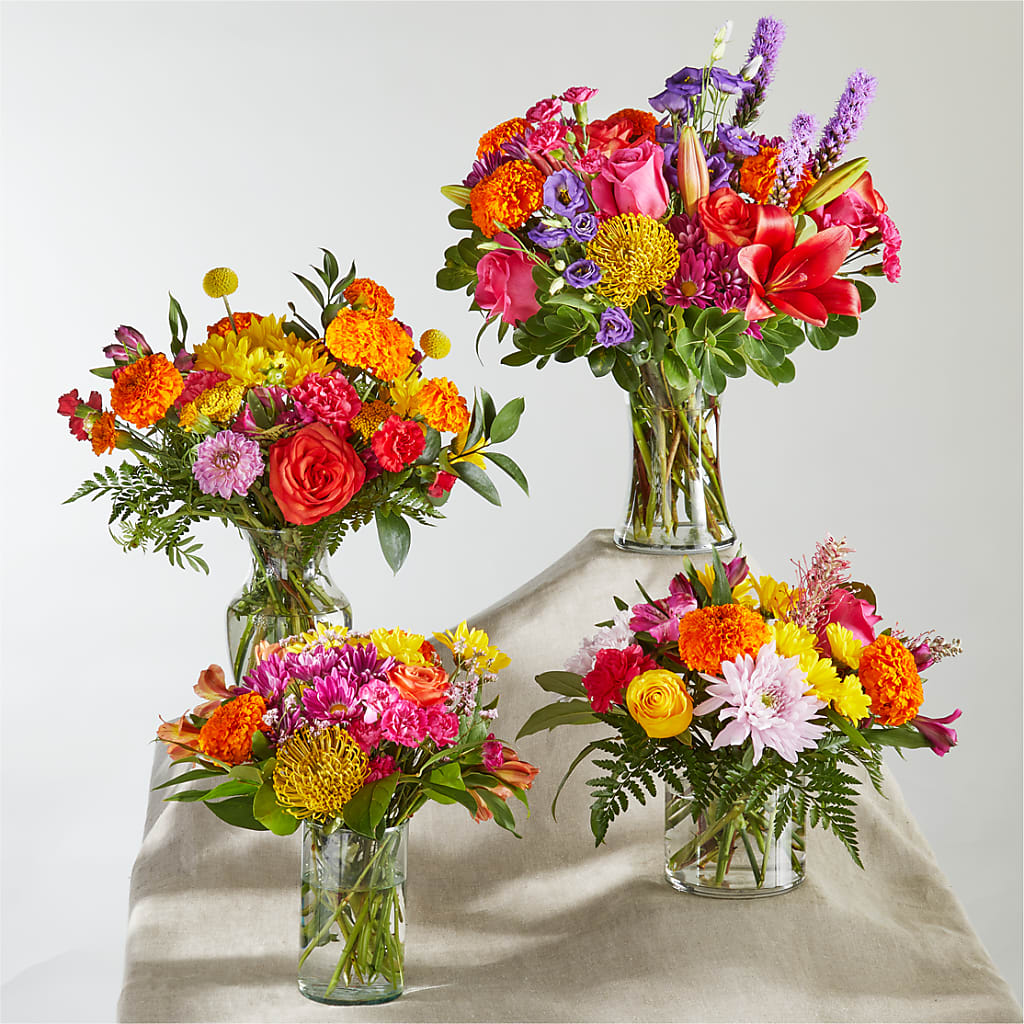 Feast of Color – A Florist Original –  Backroads Florist, Blairsville GA
