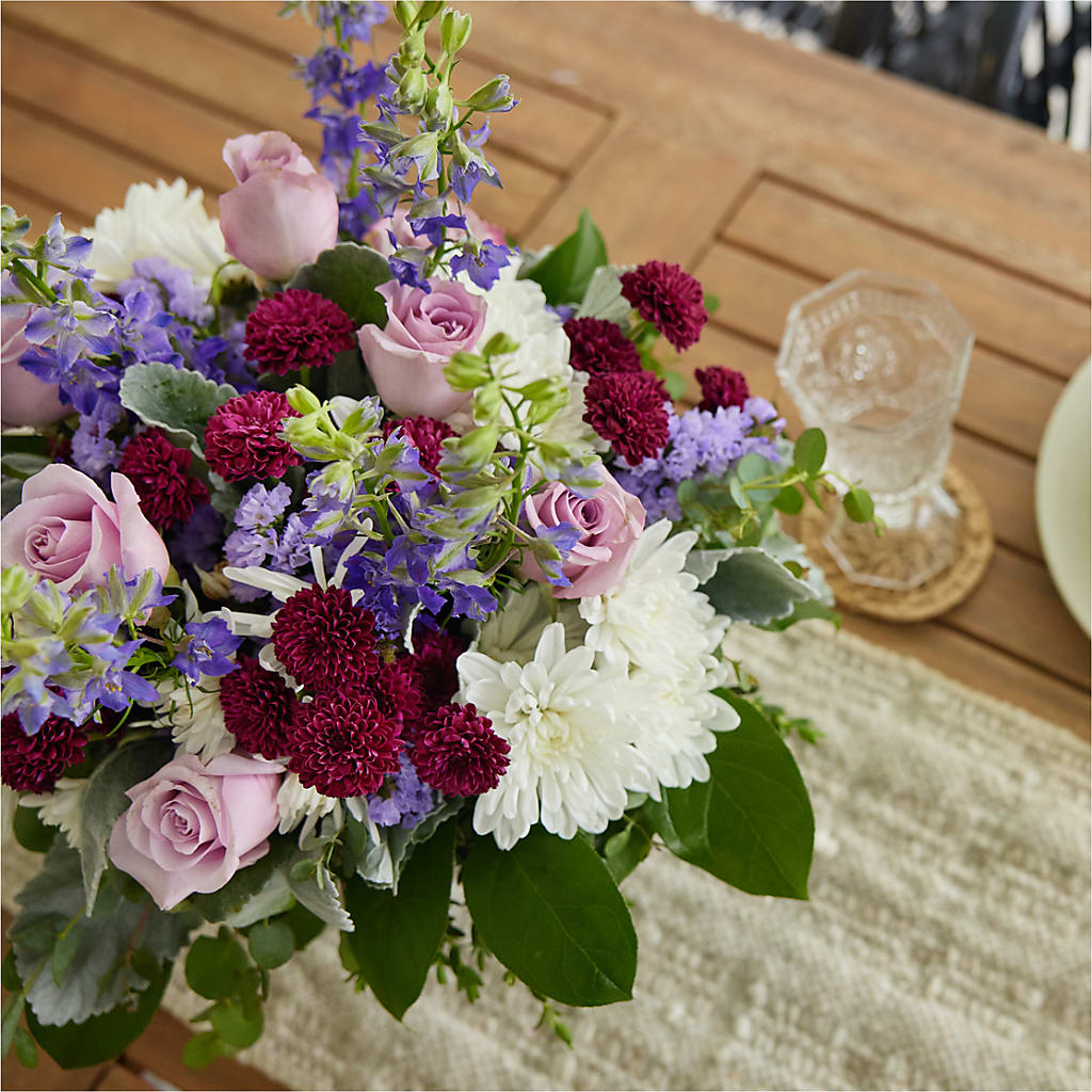 Violet Frost Bouquet –  Backroads Florist, Blairsville GA