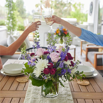 Violet Frost Bouquet –  Backroads Florist, Blairsville GA
