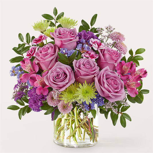 Glass Half Full Bouquet –  Backroads Florist, Blairsville GA