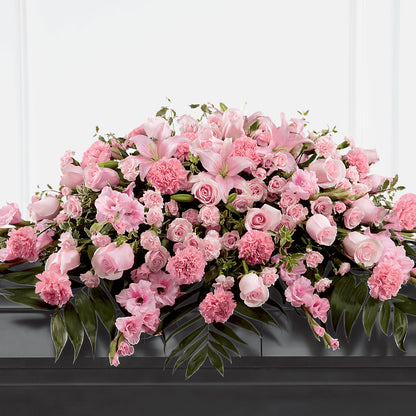 Garden of Comfort Casket Spray (Standard) –  Backroads Florist, Blairsville GA