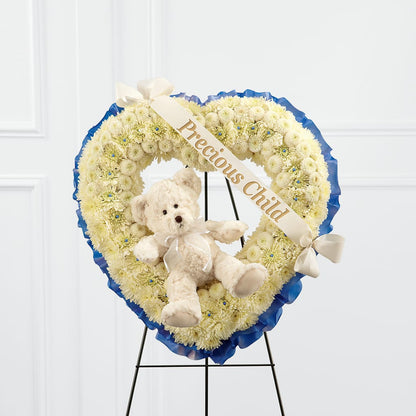 Precious Child Standing Heart –  Backroads Florist, Blairsville GA