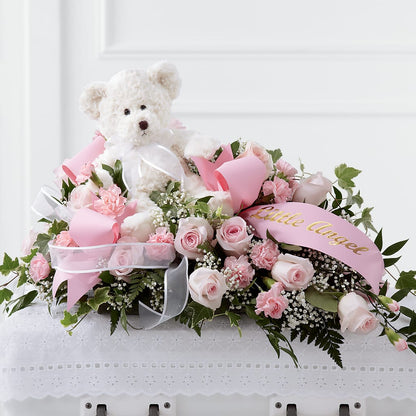 Touch of Sympathy Casket Spray –  Backroads Florist, Blairsville GA