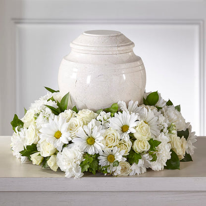 Ivory Gardens Cremation Adornment –  Backroads Florist, Blairsville GA