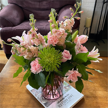 Pretty in Pink Bouquet –  Backroads Florist, Blairsville GA