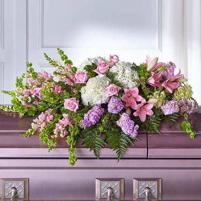 Life's Gratitude Casket Spray –  Backroads Florist, Blairsville GA