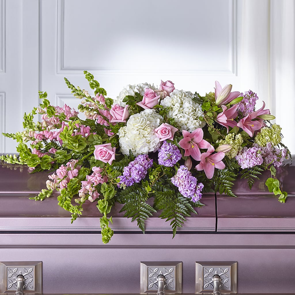 Life's Gratitude Casket Spray –  Backroads Florist, Blairsville GA