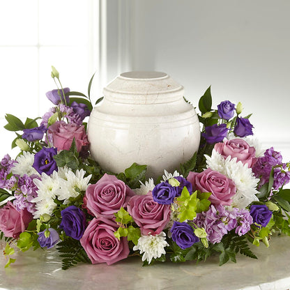 Blooming Sympathy Cremation Adornment –  Backroads Florist, Blairsville GA