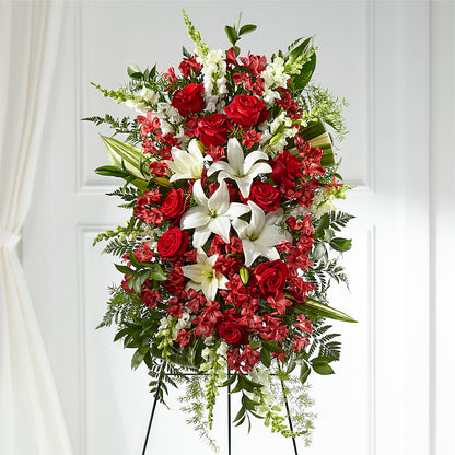 Everlasting Memory Standing Spray –  Backroads Florist, Blairsville GA