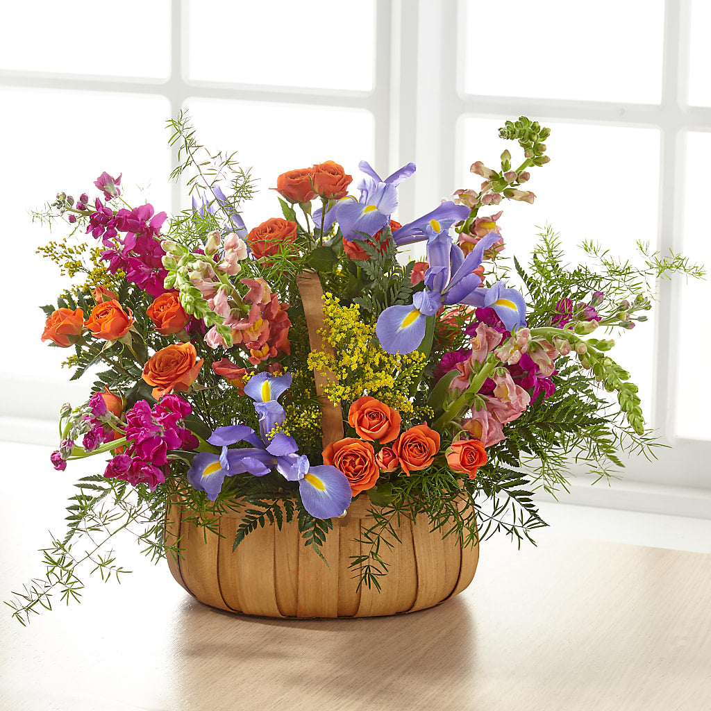 Garden of Life Basket –  Backroads Florist, Blairsville GA