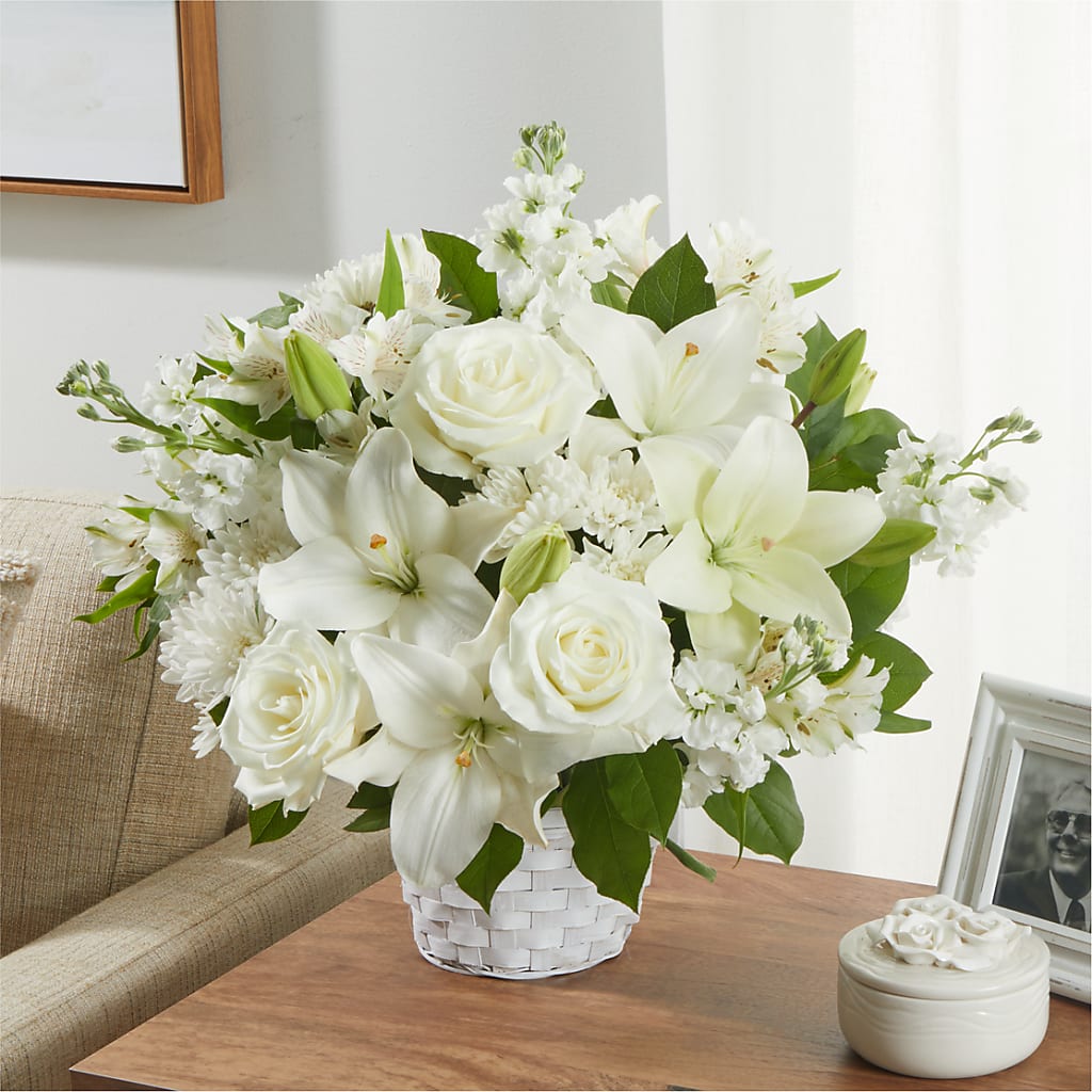 Peaceful Reflections Arrangement –  Backroads Florist, Blairsville GA