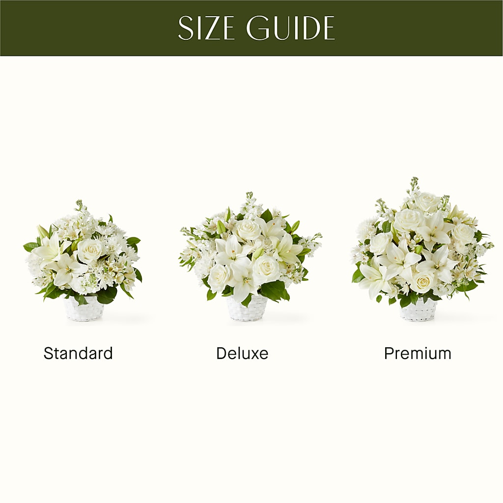 Peaceful Reflections Arrangement –  Backroads Florist, Blairsville GA