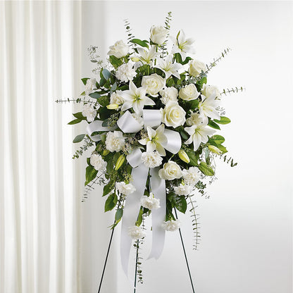 With Care Standing Spray –  Backroads Florist, Blairsville GA