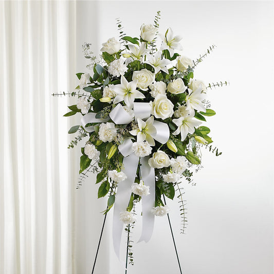 With Care Standing Spray –  Backroads Florist, Blairsville GA