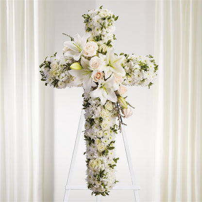 Spiritual Guidance Standing Spray –  Backroads Florist, Blairsville GA