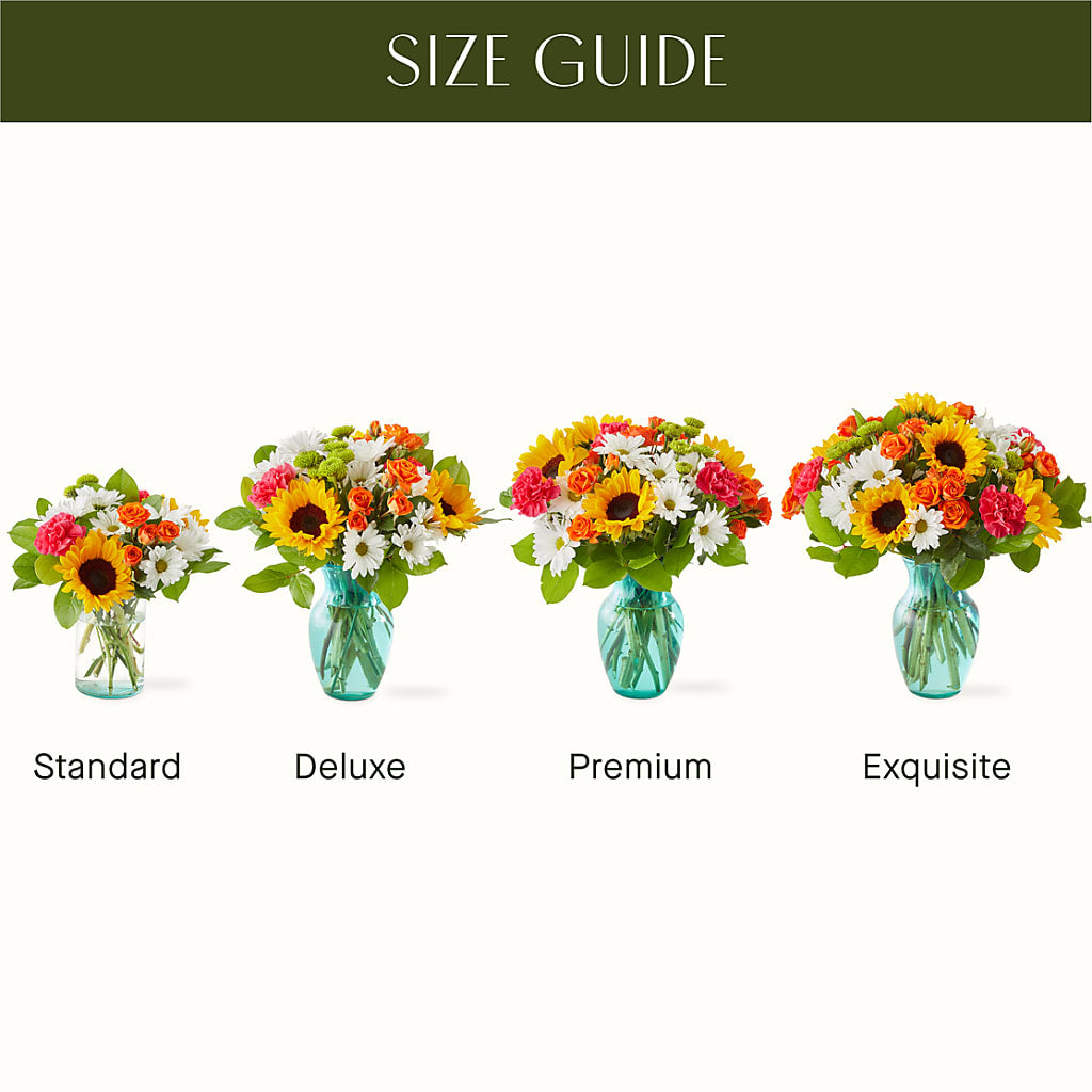 Sun-drenched Blooms Bouquet –  Backroads Florist, Blairsville GA