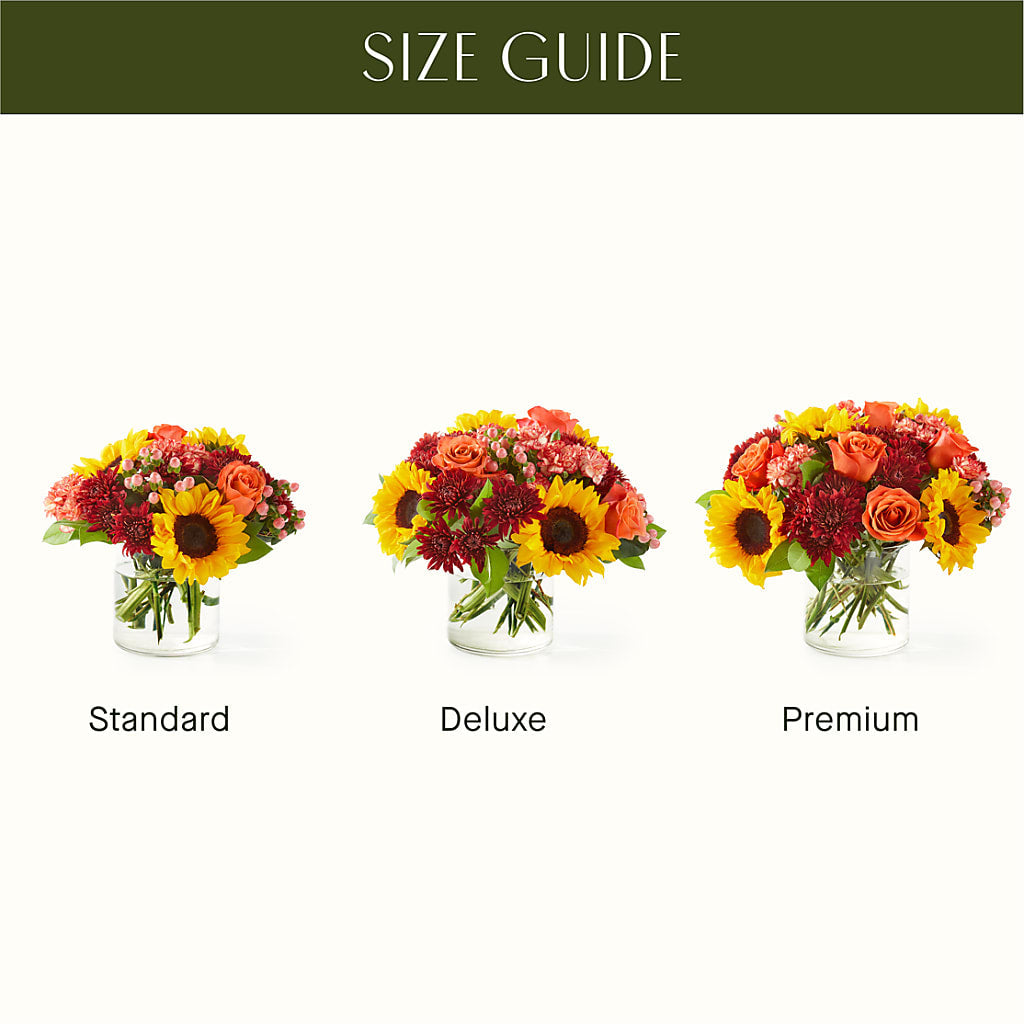 September Sunset Bouquet –  Backroads Florist, Blairsville GA