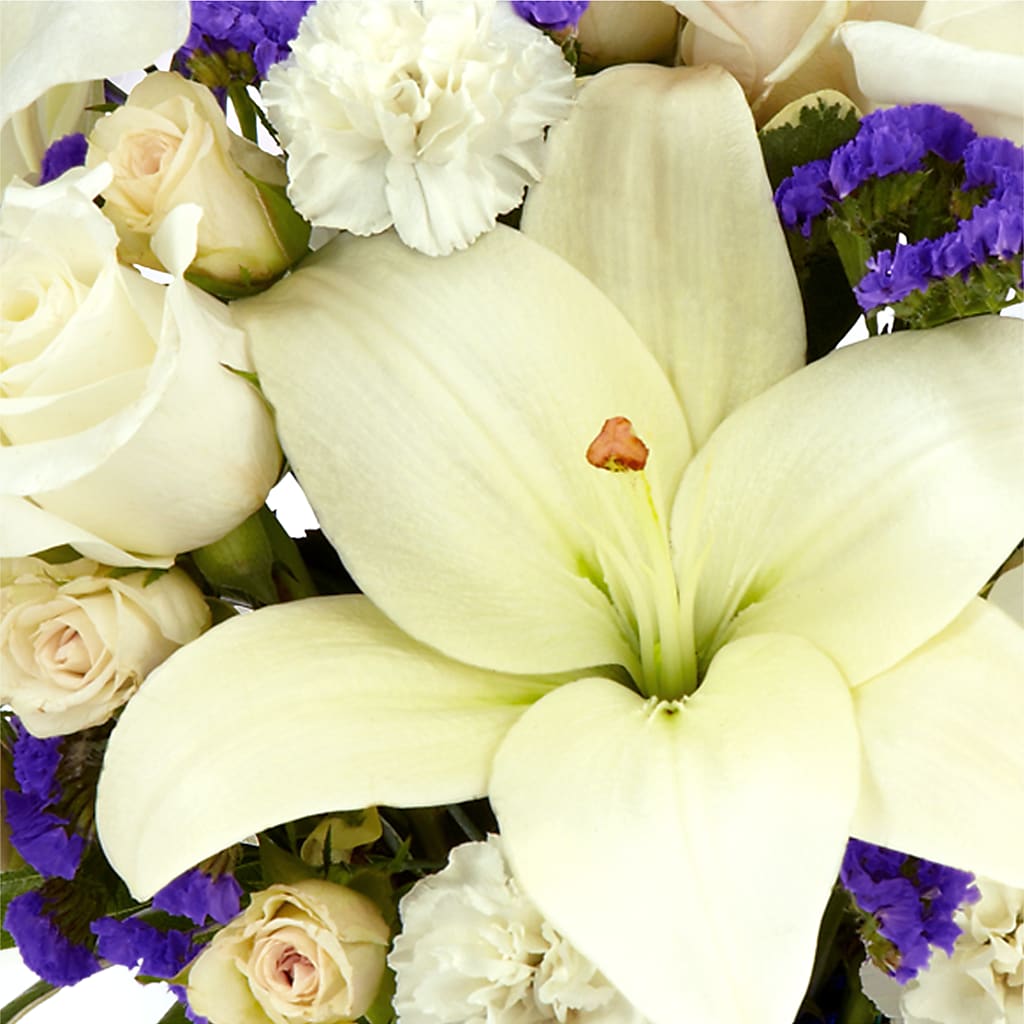 Sapphire Rush Bouquet –  Backroads Florist, Blairsville GA