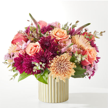 Berry Cobbler Bouquet with Ivory Vase –  Backroads Florist, Blairsville GA