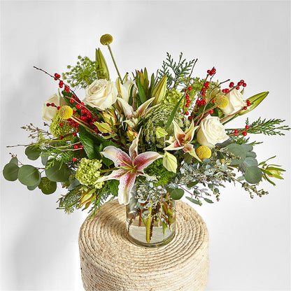 Berry & Bright Bouquet –  Backroads Florist, Blairsville GA