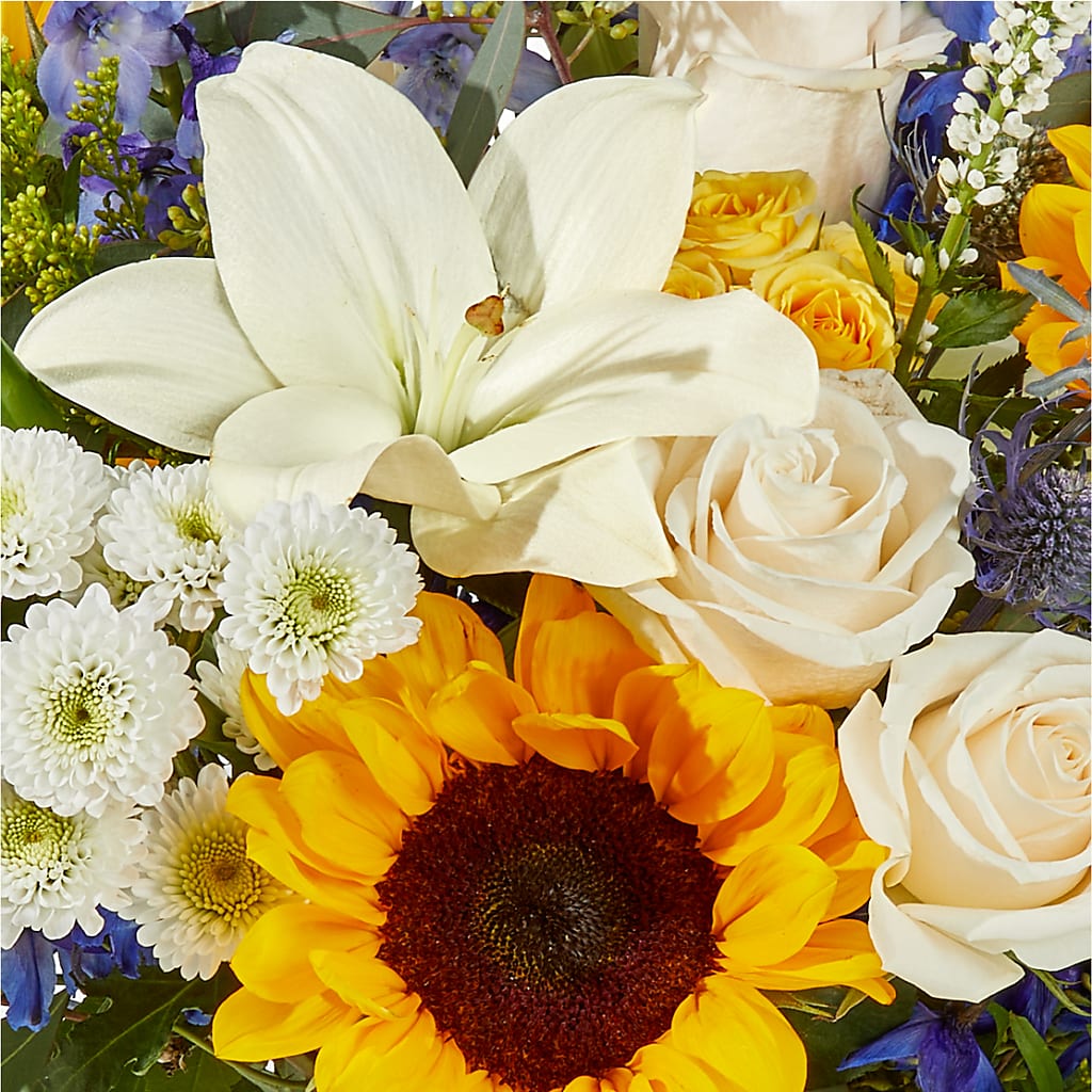 Wonderfully Sunny Bouquet –  Backroads Florist, Blairsville GA