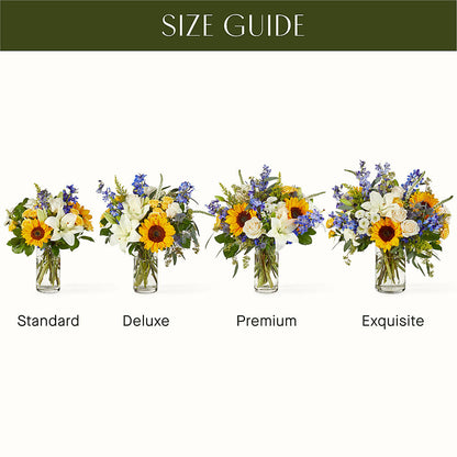 Wonderfully Sunny Bouquet –  Backroads Florist, Blairsville GA