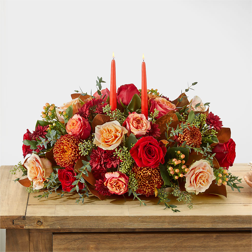 Gather Near Centerpiece –  Backroads Florist, Blairsville GA
