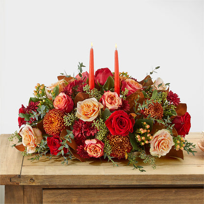 Gather Near Centerpiece –  Backroads Florist, Blairsville GA