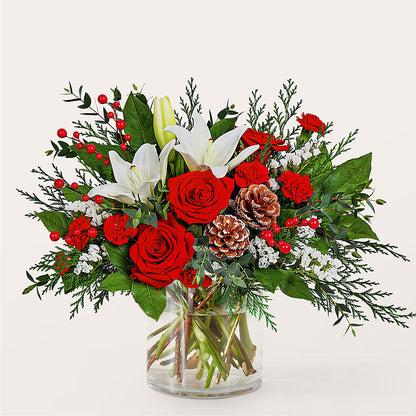 Best in Snow Bouquet –  Backroads Florist, Blairsville GA