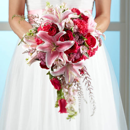 Lily & Rose Bouquet –  Backroads Florist, Blairsville GA